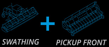 Swathing and Pickup