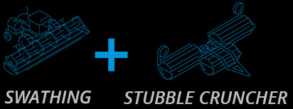Swathing and Stubble Cruncher Multi Equipment Discount