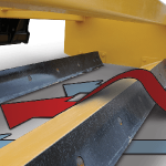 Reversible Hardened Cutting Edge