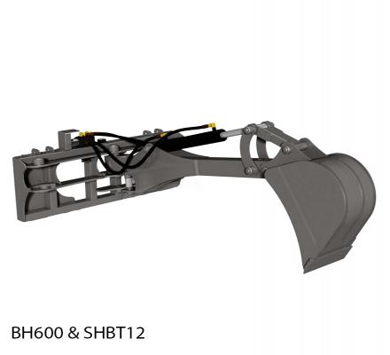 Backhoe Big Arm Skidsteer Attachment