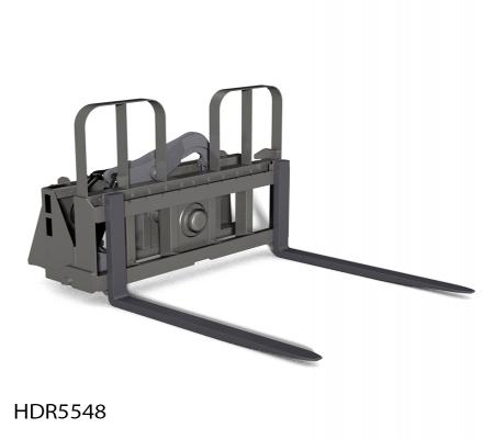 Rotating Pallet Fork Attachment